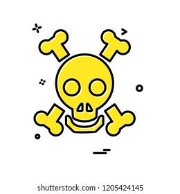 Halloween icon design vector