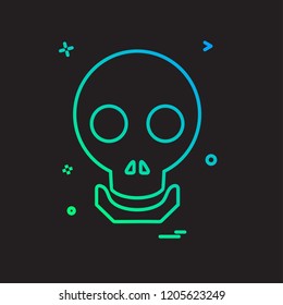 Halloween icon design vector