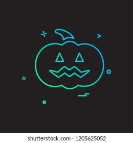 Halloween icon design vector