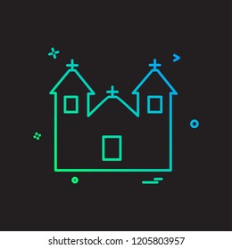 Halloween icon design vector