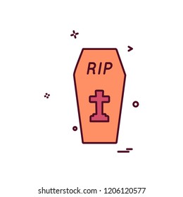 Halloween icon design vector
