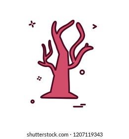 Halloween icon design vector