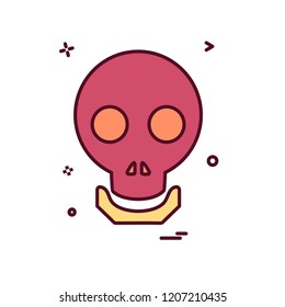 Halloween icon design vector
