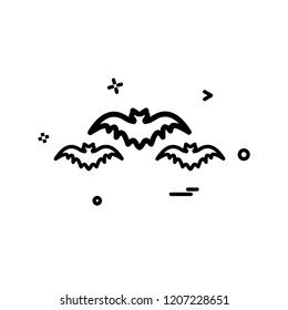 Halloween icon design vector
