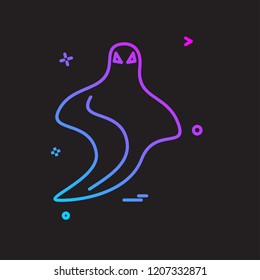 Halloween icon design vector