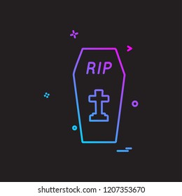 Halloween icon design vector