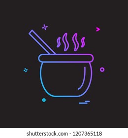 Halloween icon design vector