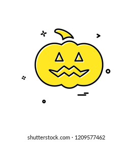 Halloween icon design vector