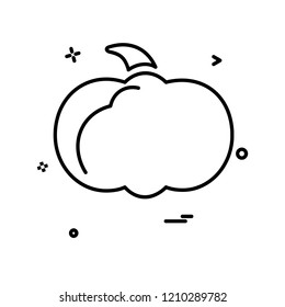Halloween icon design vector