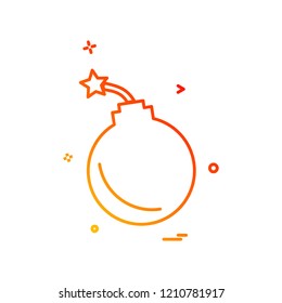 Halloween icon design vector