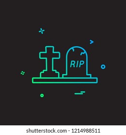 Halloween icon design vector