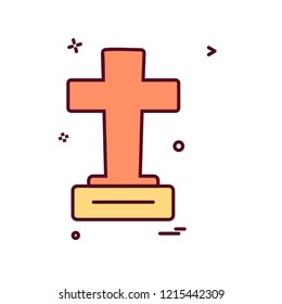 Halloween icon design vector