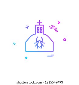 Halloween icon design vector