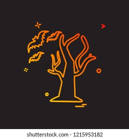Halloween icon design vector
