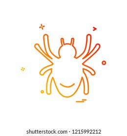Halloween icon design vector