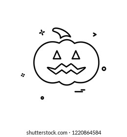 Halloween icon design vector