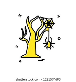 Halloween icon design vector