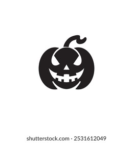 Halloween icon flat design vector art illustration