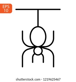 Halloween icon isolated on white background. Vector art.