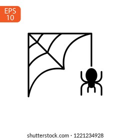 Halloween icon isolated on white background. Vector art.
