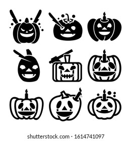 Halloween icon isolated sign symbol vector illustration - Collection of high quality black style vector icons
