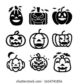 Halloween icon isolated sign symbol vector illustration - Collection of high quality black style vector icons
