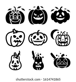 Halloween icon isolated sign symbol vector illustration - Collection of high quality black style vector icons
