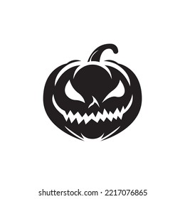 halloween icon logo vector design template