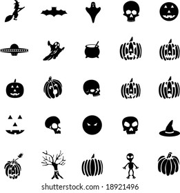 halloween icon set 1