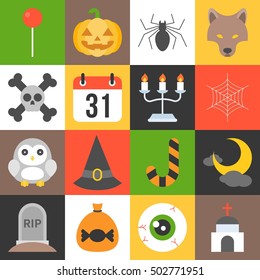 halloween icon set 2