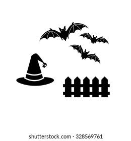 Halloween icon set