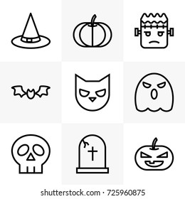 Halloween Icon Set