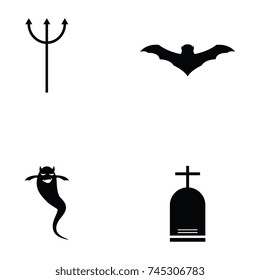 halloween icon set