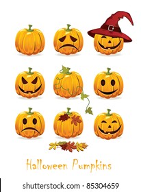 Halloween icon set