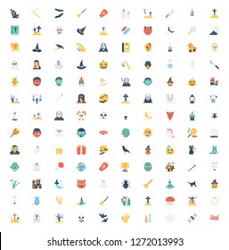 Halloween Icon Set Vector