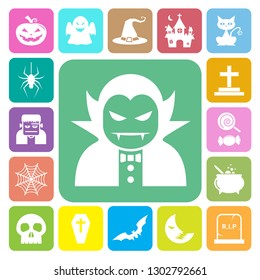 Halloween icon set.Illustrator eps10