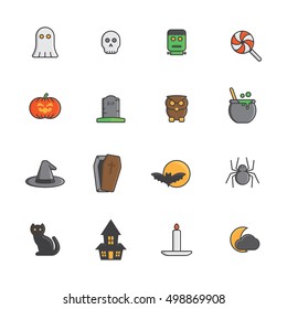 halloween icon stock vector