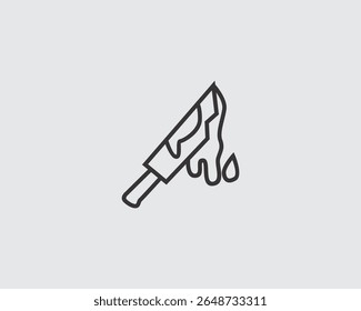 Halloween icon symbol line art