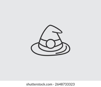 Halloween icon symbol line art