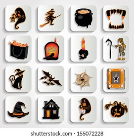 Halloween icon vector