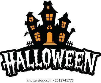 Halloween icon vector art illustration