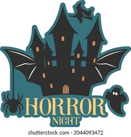 Halloween icon vector flat design