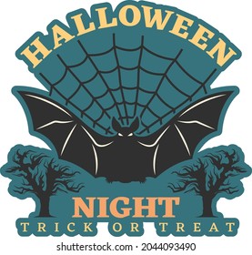 Halloween icon vector flat design