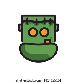 Halloween Icon With vector Illustration
