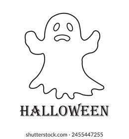 Halloween icon vector illustration simple design