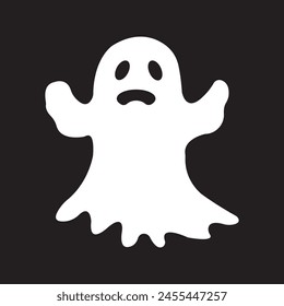 Halloween-Ikone Vektorillustration schlichtes Design