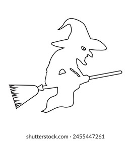 Diseño simple de la Ilustración vectorial del icono de Halloween