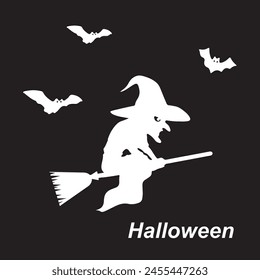 Halloween icon vector illustration simple design