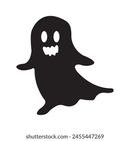 Halloween-Ikone Vektorillustration schlichtes Design