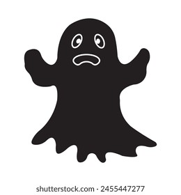 Halloween icon vector illustration simple design
